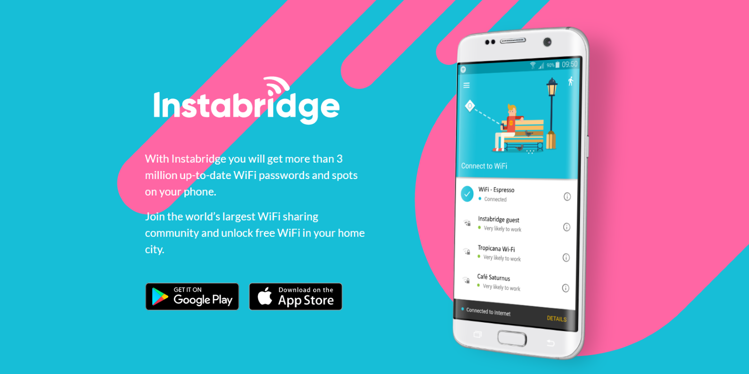 Instabridge free wifi